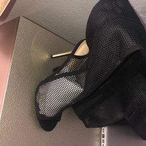 High knee boots lace